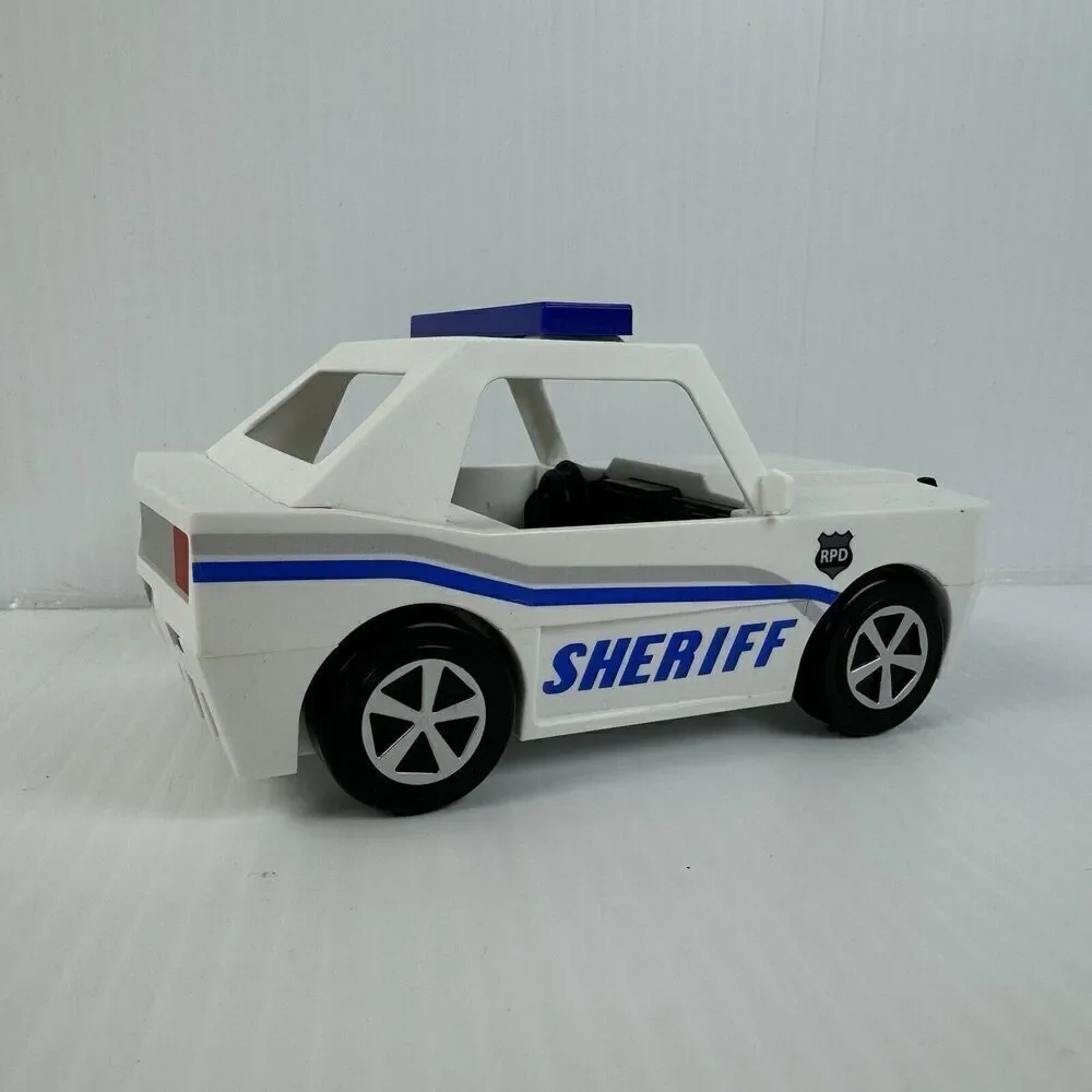 Roblox Neighborhood of Robloxia Patrol Car Toy Sheriff Police White Jazwares